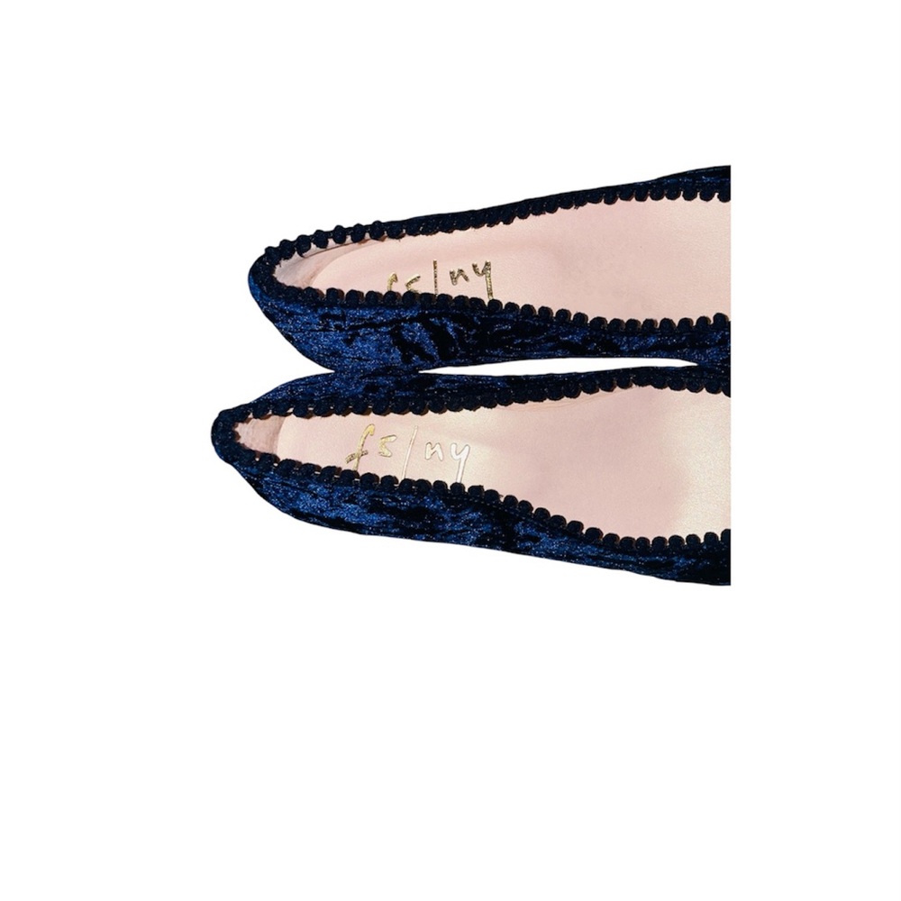 Blue Velvet Women's Shoes - Picture 10 of 11